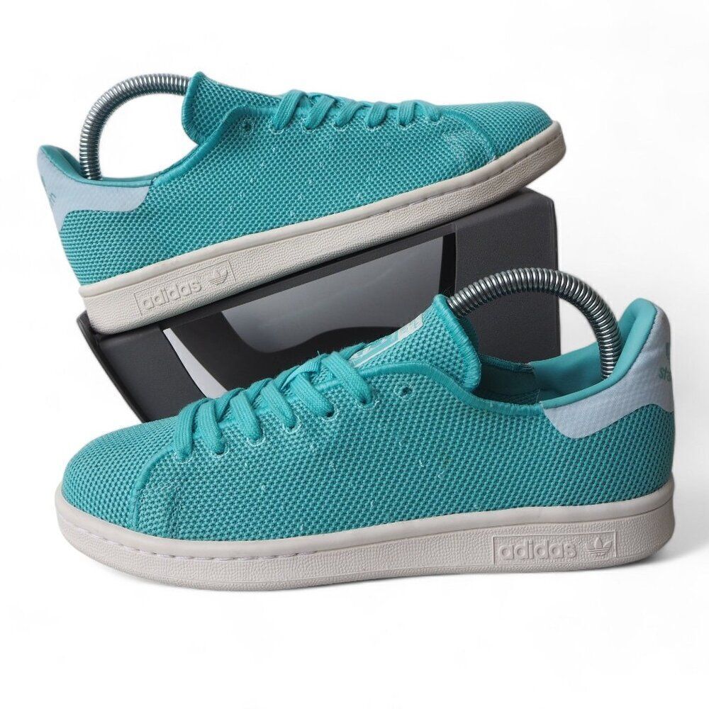 Adidas Stan Smith Casual Sneakers "Tiffany Blue" BA7146 Women's 7.5